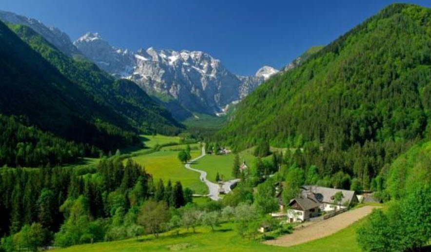 Logar Valley, Solčava, Savinja Valley, Slovenia